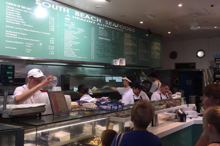 South Beach Seafoods Cronulla Sydney